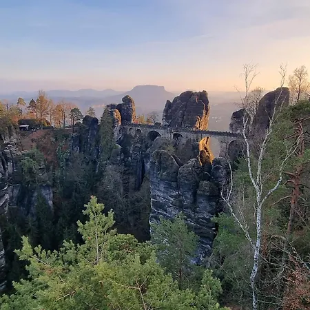 Gaestehaus Teichmann Koenigstein Saechsische Schweiz Lägenhet Konigstein